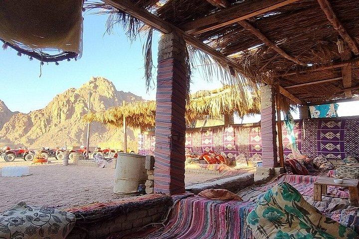シャルム・エル・シェイクのシナイ砂漠でATVクワッドまたはバギーサファリ旅行
