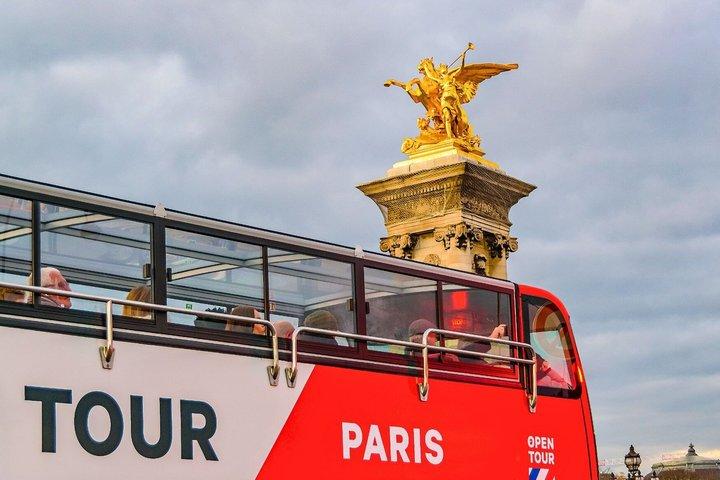 Paris Sightseeing Bus Tour with Versailles Palace, & Seine Cruise
