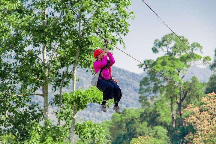 Koh Samui Jungle Zipline Adventure with Longest Zipline Course
