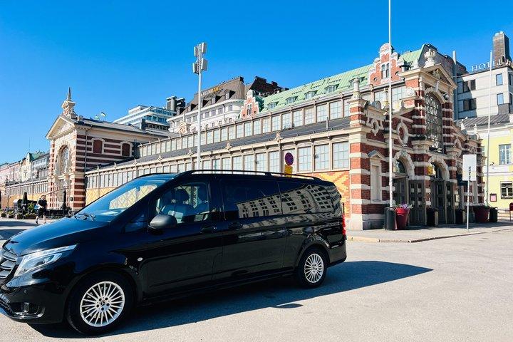 Helsingfors privat strandutflykt med chaufförsguide