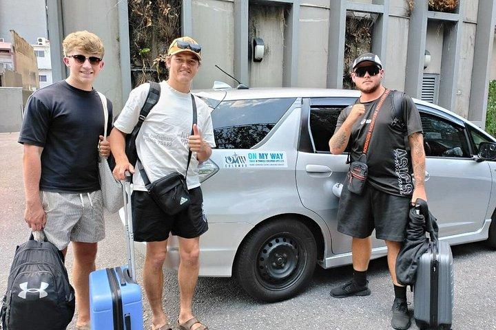 CMB空港からコロンボバジェットタクシーサービス24時間