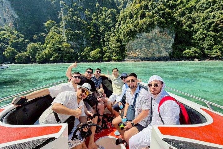 Phi Phi Khai-øerne snorkling med premium speedbåd fra Phuket
