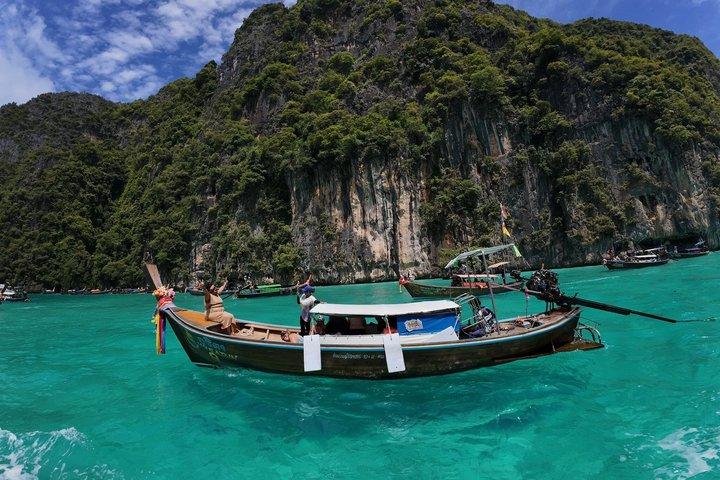 Phi Phi Khai-øerne snorkling med premium speedbåd fra Phuket