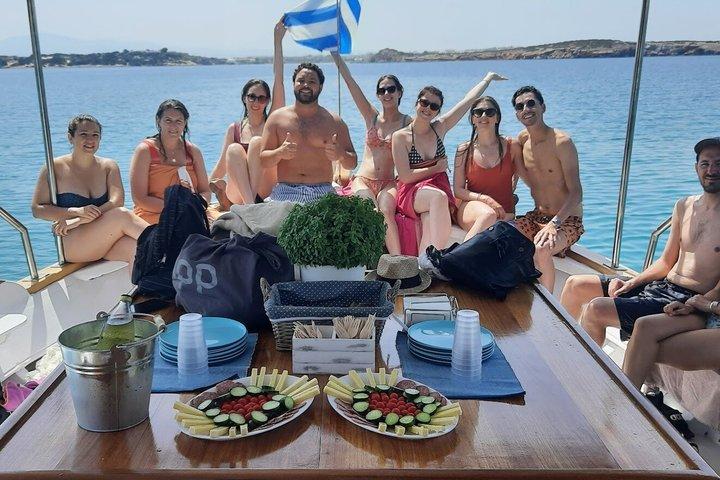 Paros Swimming and Snorkeling Boat Adventure From Naousa