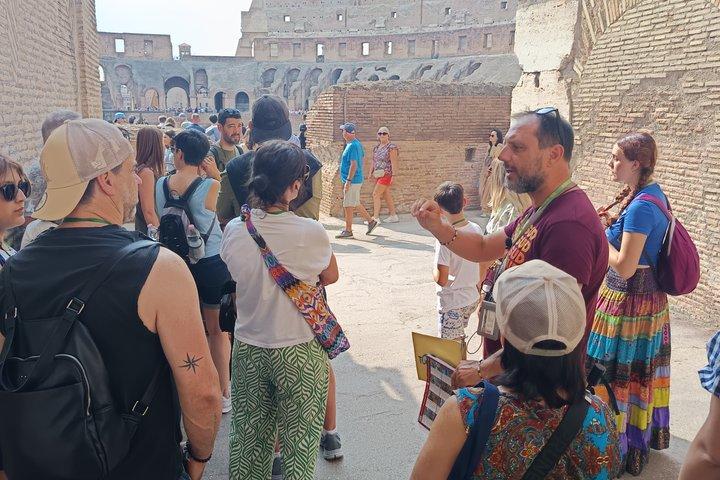 Colosseum, Forum & Palatine: Guided, AI Guide & Arena