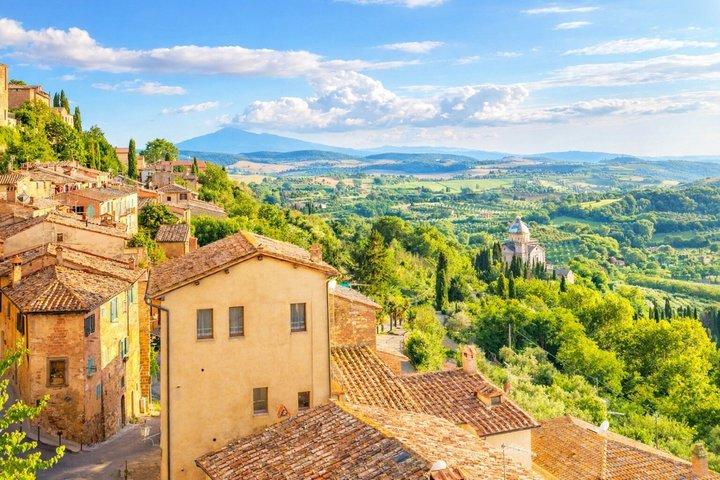 Excursión al vino Val d’Orcia con almuerzo y Brunello desde Florencia