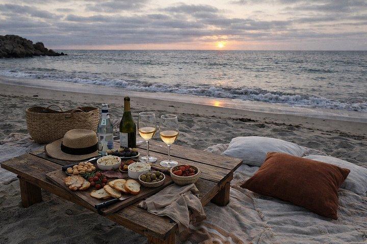 Sunset Picnic Experience in Mykonos with Wine and Views