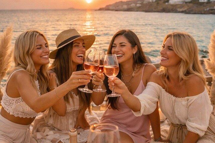 Sunset Picnic Experience in Mykonos with Wine and Views