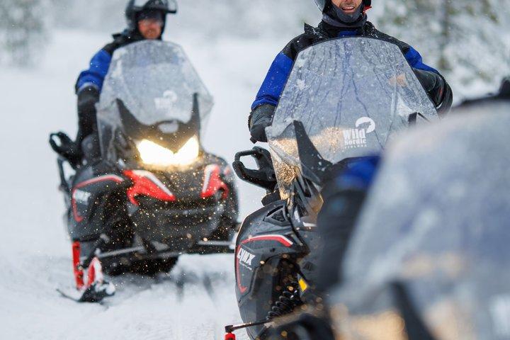 Thrill of Snowmobiling for Adults Only
