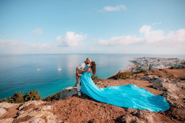 Fotografia de vestido voador em Rhodes