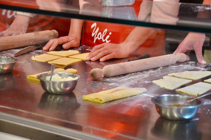 ローマで本格ラザニアとフェットチーネのパスタ作り教室