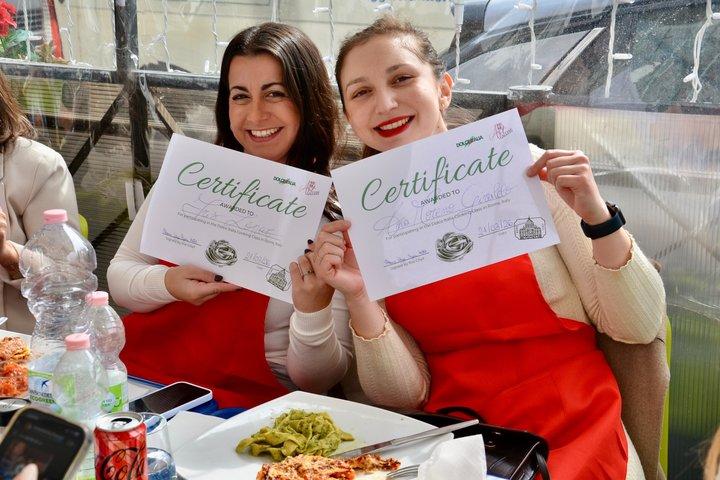 Corso di Pasta Autentica per Lasagne e Fettuccine a Roma