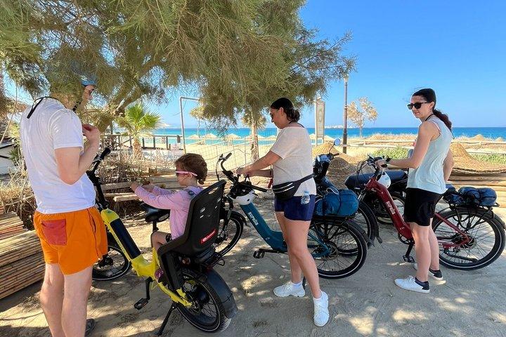 Naxos Ebike Tour guiado privado o semiprivado Paseo y natación