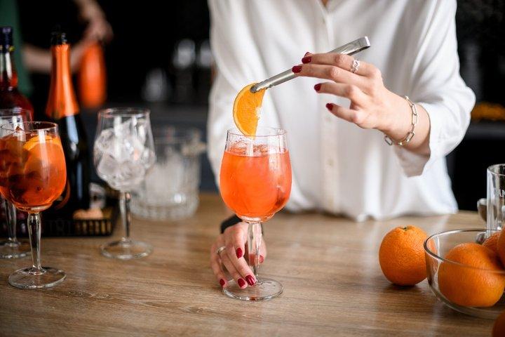 Faça pasta fresca e Venetian Spritz