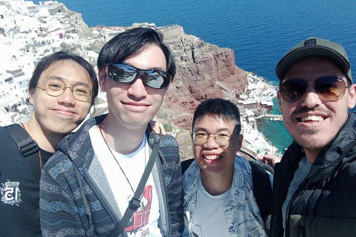 サントリーニ島 : プライベート3 - 時間ハイライトカスタムツアー