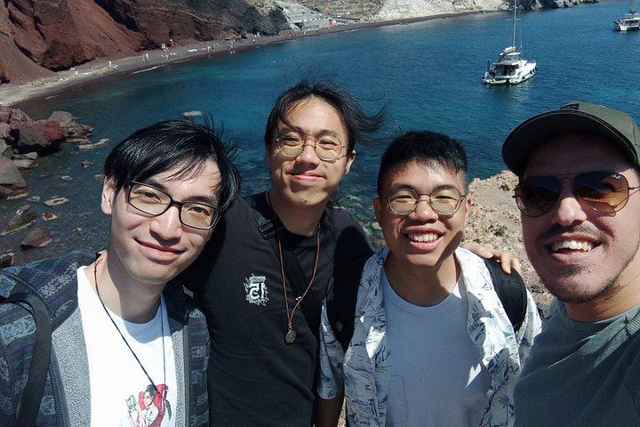 サントリーニ島 : プライベート3 - 時間ハイライトカスタムツアー