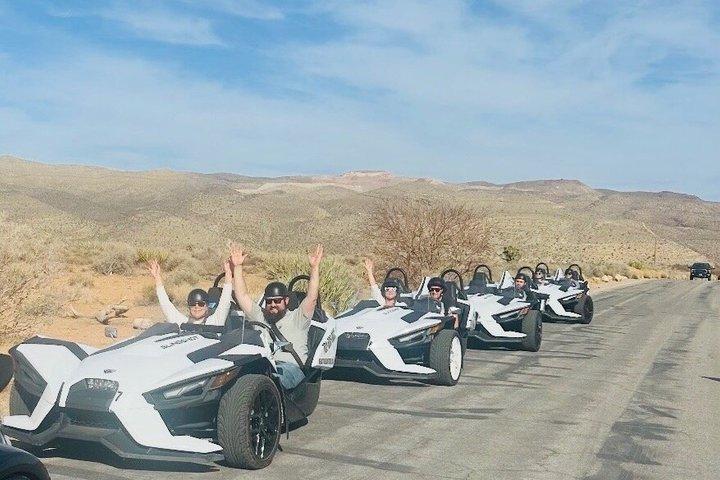 究極のベガスアドベンチャー-レッドロックエクスプレス体験
