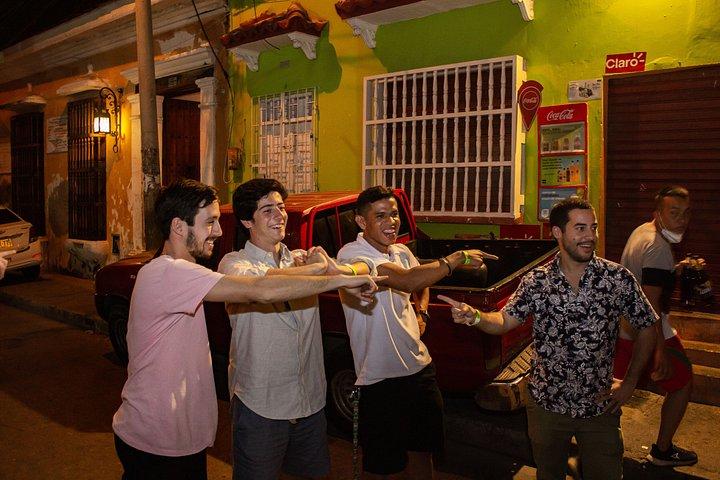 Cartagena Pub Crawl with Salsa Class and Shots
