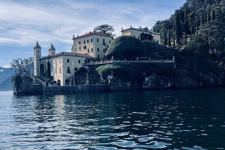 Lake Como: 1h or 4h Tour with Prosecco and photos of the Villas