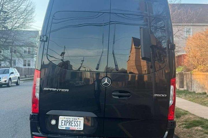 NYC lufthavn transfer – privat sprinter van til familier og grupper