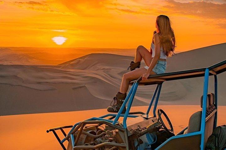Escursione a Paracas e Huacachina da Lima con tramonto nel deserto.