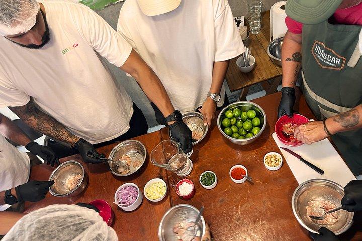 Lima Electric Bike Food Tour : Markt, Ceviche & Pisco Class