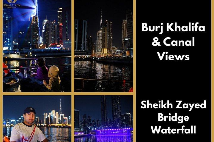 Burj Khalifa Cruise Dinner com Pick Up & Drop Sharing