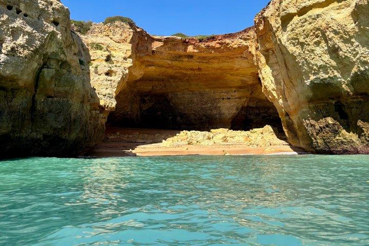 Excursion en kayak à Benagil : Aventure dans les grottes marines + Photos 4K GoPro incluses