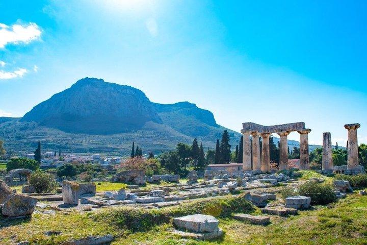 Ancient Corinth, Acrocorinth og Canal Privat halvdagstur