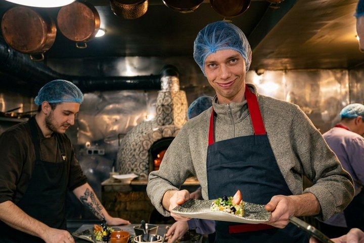 Marokkanischer Kochkurs im Restaurant Chouf l'Or mit Abholung