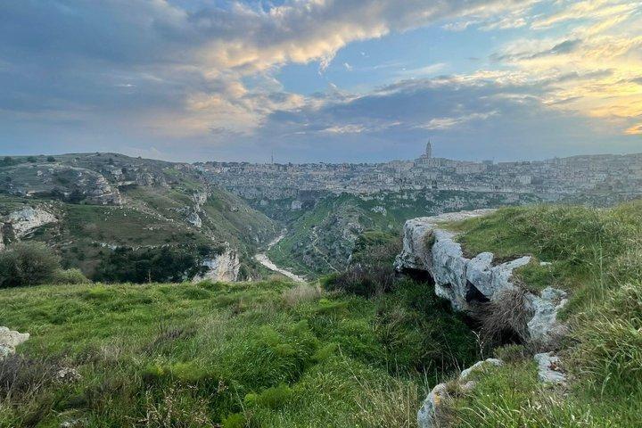 Murgia Materana prehistoric caves and panoramic views of the Sassi