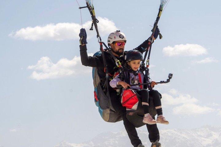 Halvdags paragliding i Marrakech og Atlasbjergene