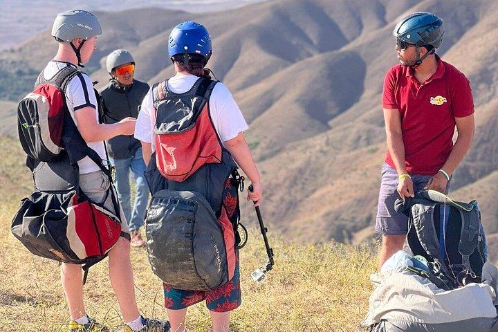 マラケシュとアトラス山脈での半日パラグライダー