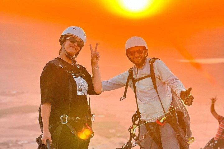 マラケシュとアトラス山脈での半日パラグライダー