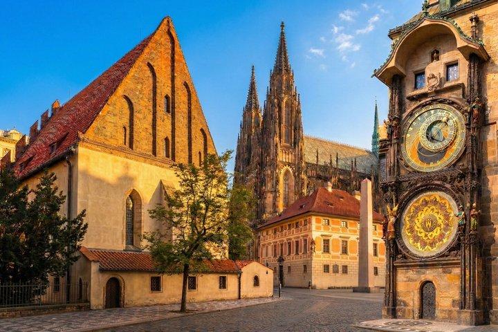 Prag TOP 3 BILJETTER Pragborgen Astronomiska Klockan Judiska Staden
