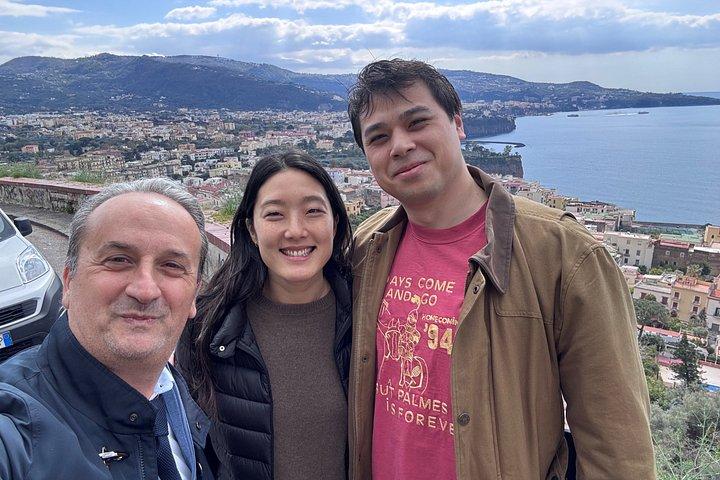 Sorrento : Private Transfer from Naples visit Pompeii