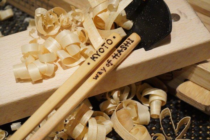 KYOTO Craft seu próprio Chopsticks de madeira de Kyoto