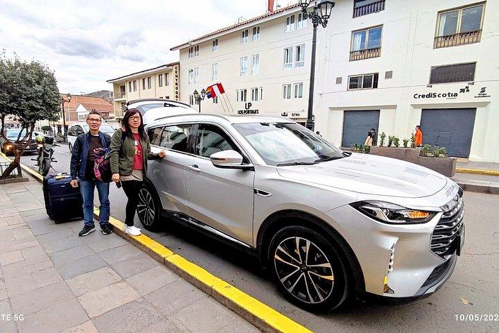 クスコ空港からオリャンタイタンボへの、またはオリャンタイタンボからの専用送迎サービス