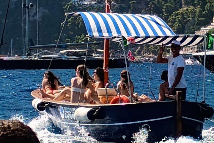 Boottocht op Capri: Caprese sandwich en Prosecco