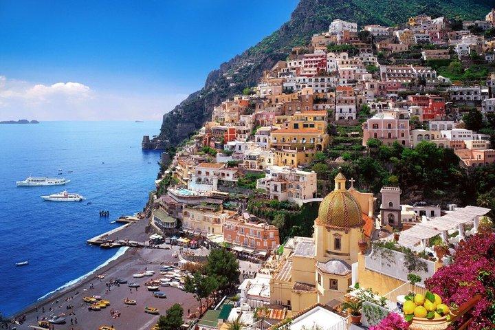Amalfi Coast Tour vanuit Rome met Positano en citroenstop