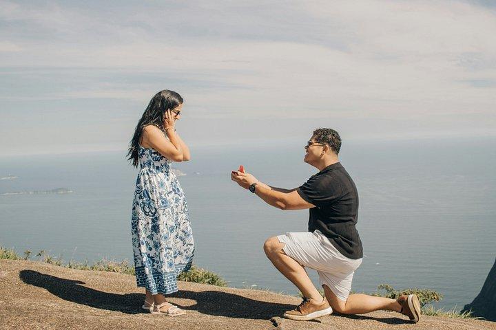Secret Proposal Experience with Stunning Caldera Views