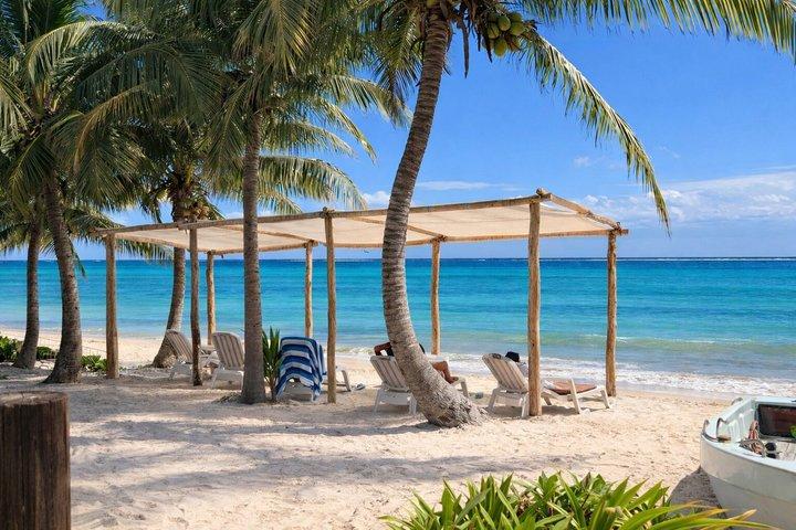 Pase de un día de club de playa con todo incluido en Costa Maya — Máx. 15 personas