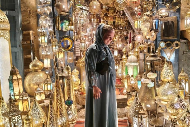 VIP Cairo Night Tour: Khan El-Khalili Market, Downtown, Dinner