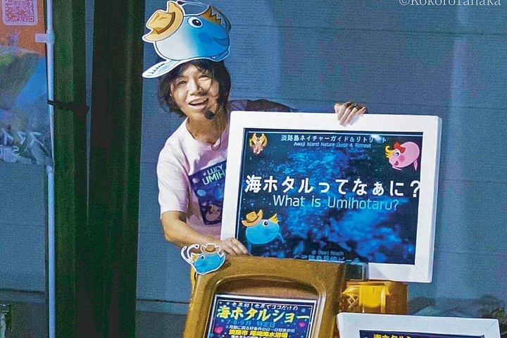 大阪発：淡路島ブルーグロー海ほたるナイトツアー
