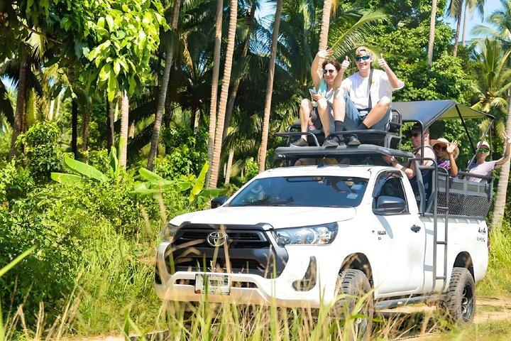 Privat jungle 4x4 Safari Tour Halvdags flugt i Koh Samui
