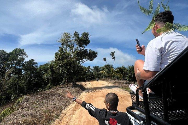 Privat jungle 4x4 Safari Tour Halvdags flugt i Koh Samui
