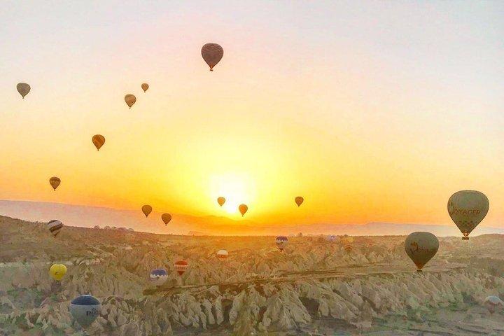 Heißluftballonflug über Göreme (Hauptfluggebiet)