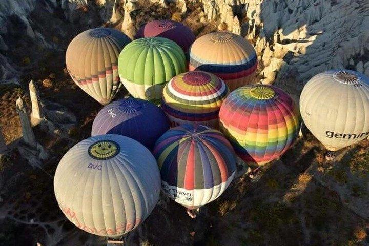 Vol en montgolfière au-dessus de Göreme (zone de vol principale)