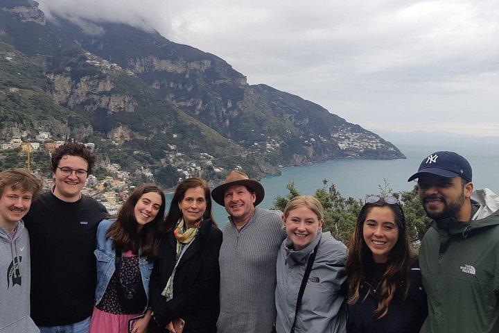 ローマからポンペイ＆アマルフィ海岸への日帰りツアー（セミプライベートツアー）