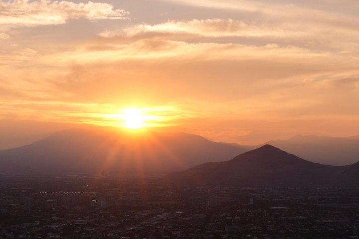 サン・クリストバル丘の夕日